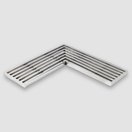 گریل خطی کنج استیل آکوآمارین مدل ارس