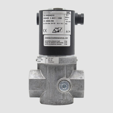 شیر برقی گاز 3/4 اینچ تک ضرب کروم شرودر