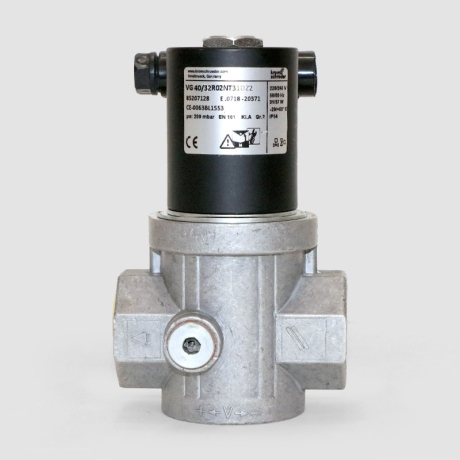 شیر برقی گاز 1 1/2 اینچ تک ضرب کروم شرودر