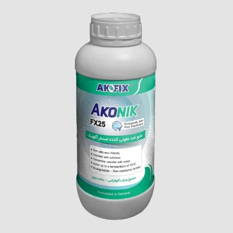 محلول ضد عفونی آب استخر 1 لیتری آکونیک