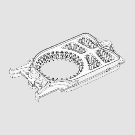 درب جلو دیگ چدنی شوفاژکار مدل سوپر 300