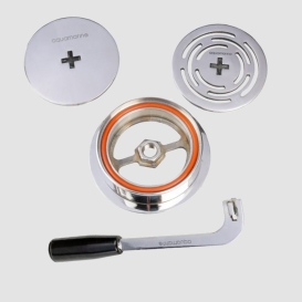 کفشور آپشنال باز و بسته استیل استخر آکوامارین مدل Open closed