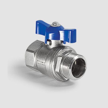 شیر ربع گرد پروانه ای 3/4 اینچ تکسا