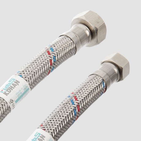 شیلنگ حصیری 3/4 یک سر مهره 50 سانتی