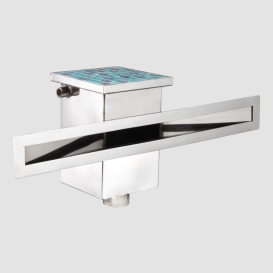 اسکیمر و لول رگولاتور استیل استخر آکوامارین UA680-LR
