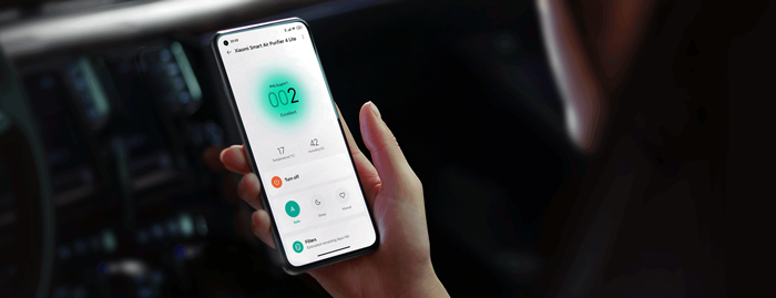 کنترل دستگاه تصفیه هوا شیائومی 4 لایت از طریق اپلیکیشن Mi Home