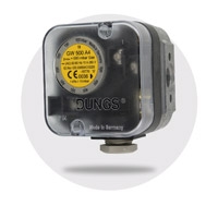 پرشر سوئیچ مشعل